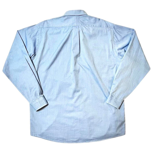 Jos. A. Bank Signature Collection Blue Herringbone Dress Shirt | Size 16.5 x 36 | 100% Cotton