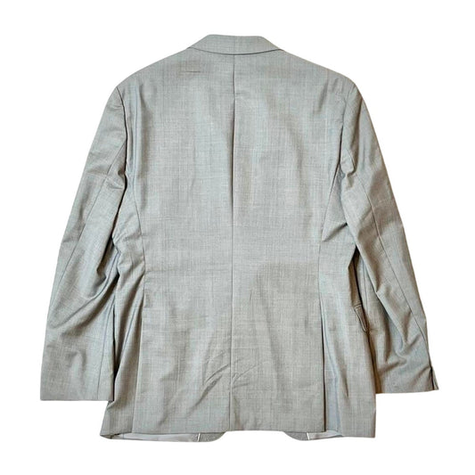 Hugo Boss Super 120 Wool Blazer – Light Gray – Size 44R – Premium Tailored Menswear