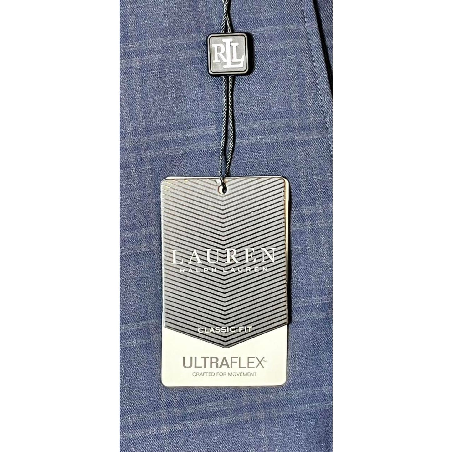 Lauren Ralph Lauren Ultraflex Classic Fit Dress Pants – Navy 38W x 30L | NWT, Stretch, Wrinkle-Resistant, Professional Menswear