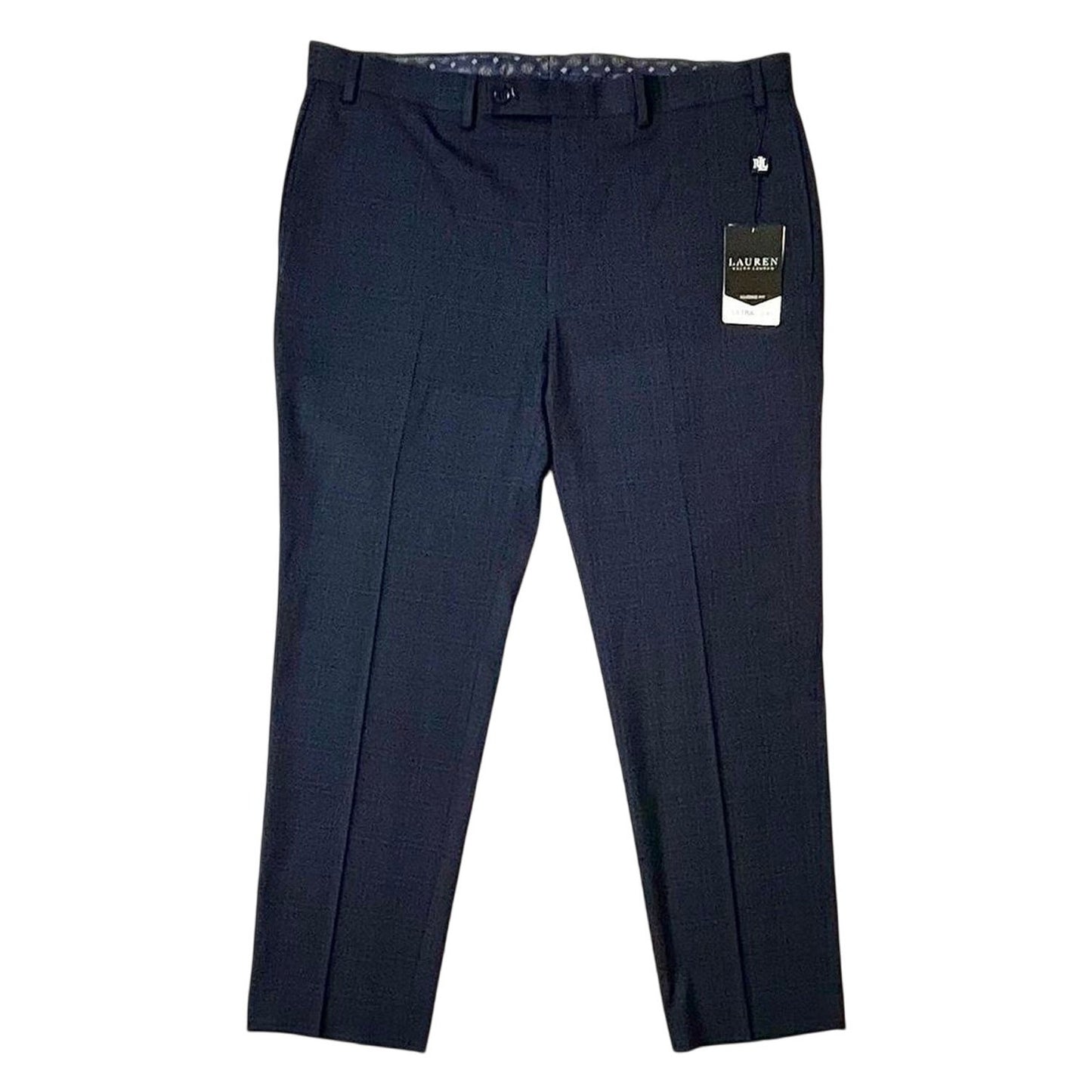 Lauren Ralph Lauren Ultraflex Classic Fit Dress Pants – Navy 38W x 30L | NWT, Stretch, Wrinkle-Resistant, Professional Menswear