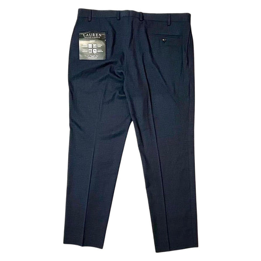 Lauren Ralph Lauren Ultraflex Classic Fit Dress Pants – Navy 38W x 30L | NWT, Stretch, Wrinkle-Resistant, Professional Menswear