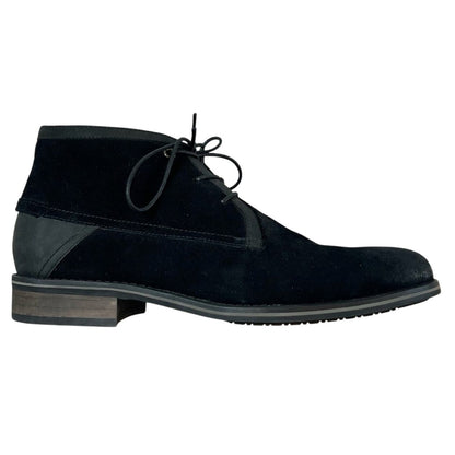 Joe’s Black Suede Leather Chukka Boots – Men’s Size 10.5 – Premium Dress Casual Ankle Boots