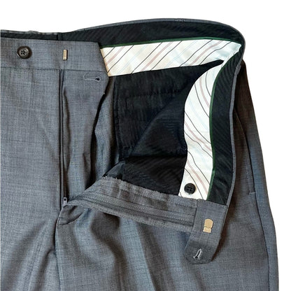 Lauren Ralph Lauren 100% Wool 2-Piece Suit in Gray – Size 44S – Premium Tailored Menswear