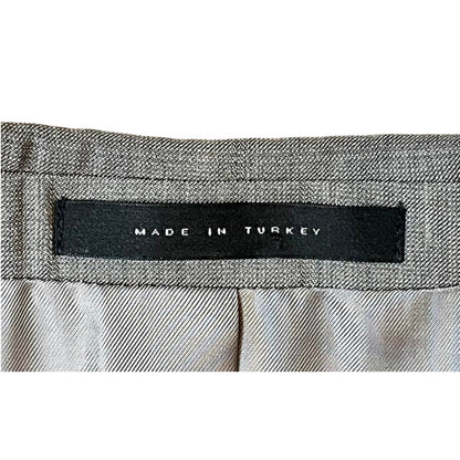 Hugo Boss Super 120 Wool Blazer – Light Gray – Size 44R – Premium Tailored Menswear