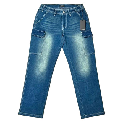 True Religion Medium Amber Nights Denim Cargo Jeans – Size 30 – NWT